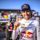 Lucas comemora vitória nesta segunda-feira no Dakar (Red Bull Pool Content/Marcelo Maragni)