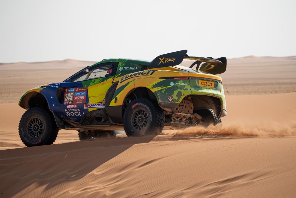 Projeto estampa o carro de Baumgart no rali Dakar, que termina no próximo dia 19 (Magnus Torquato/FOTOP)