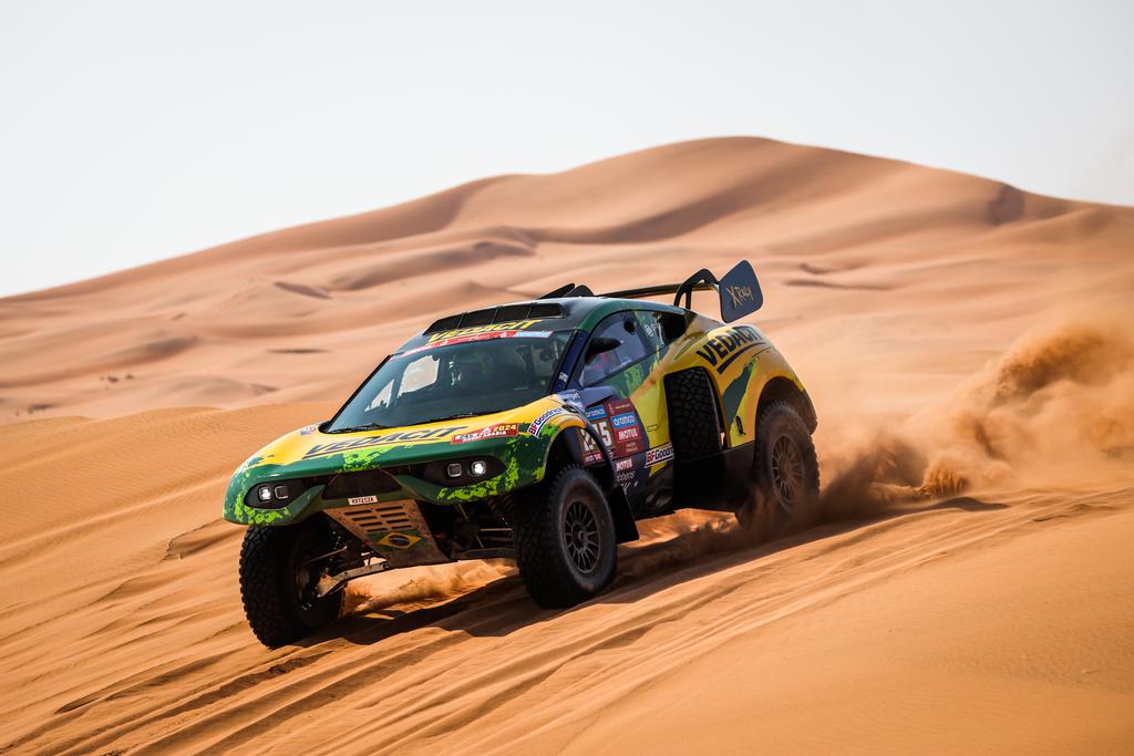 Cristian Baumgart e Beco Andreotti têm seu melhor dia no Dakar com 8º tempo ((c) DPPI)