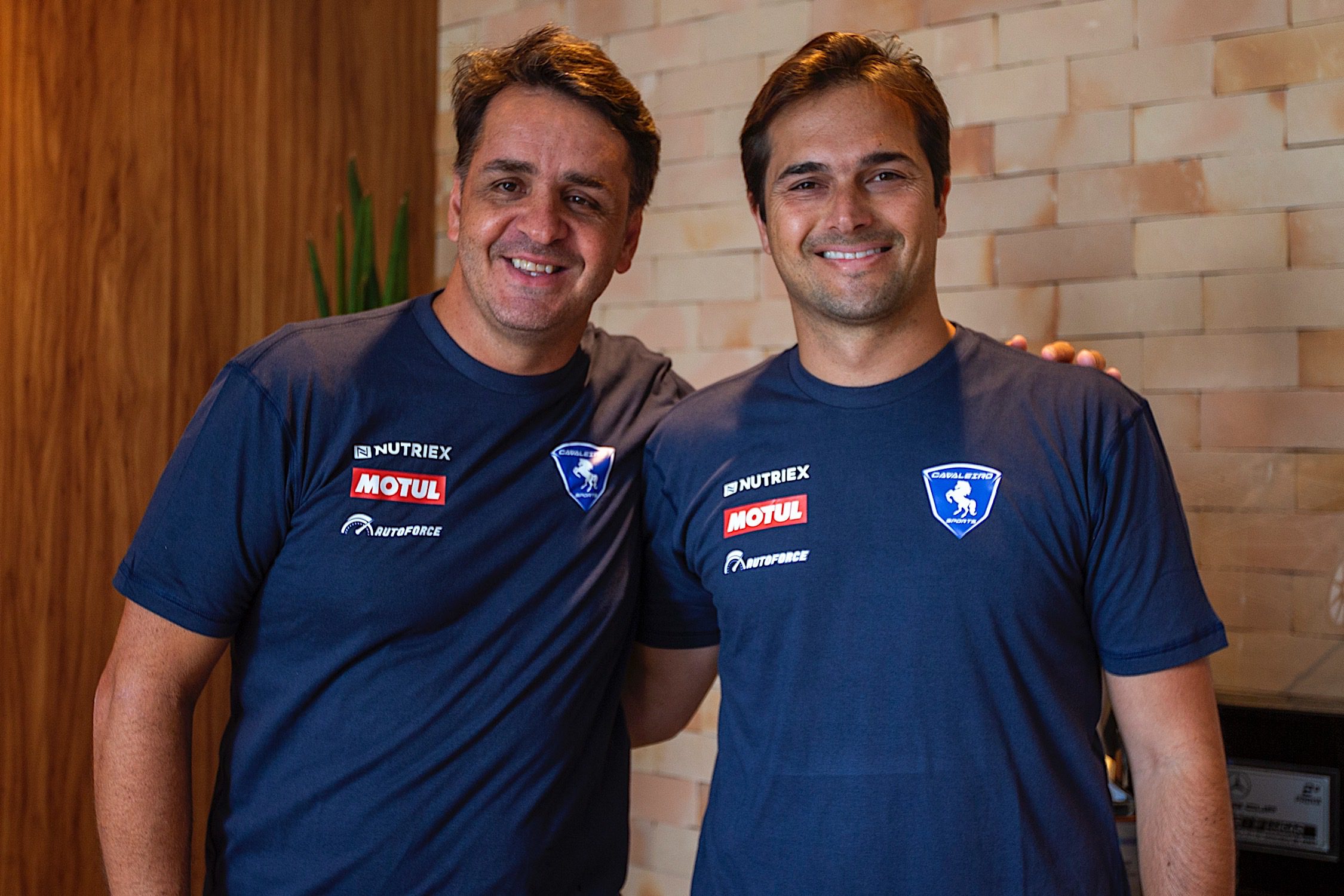 Nelson Piquet Jr e Beto Cavaleiro Bruno Terena