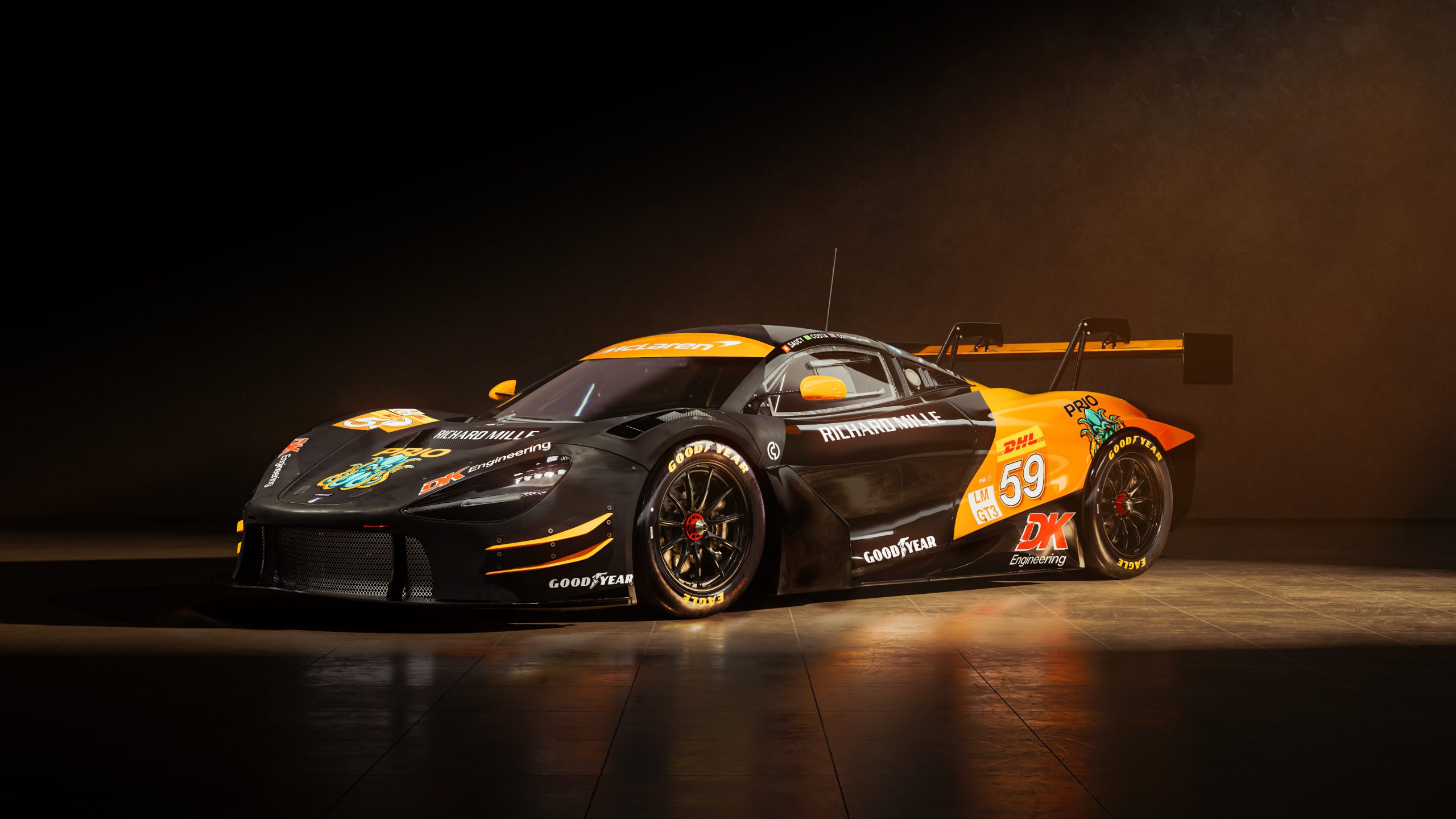 McLaren 720S GT3 EVO número 59 terá o brasileiro Nicolas Costa(McLaren Automotive)