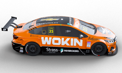 Gabriel Robe vai correr na Stock Car com carro pintado em laranja e preto (Divulgação/WOKIN Garra Racing)