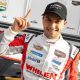 Pipo Derani celebrando a pole em Daytona em janeiro (José Mário Dias)