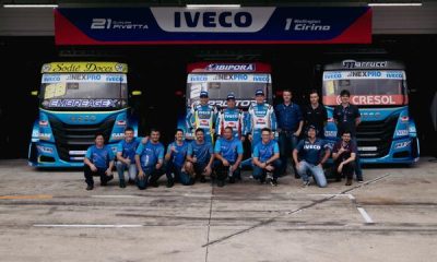 Equipe Iveco Usual Racing trará evolução técnica na temporada 2024 (Rafael Catelan / Iveco Usual Racing)