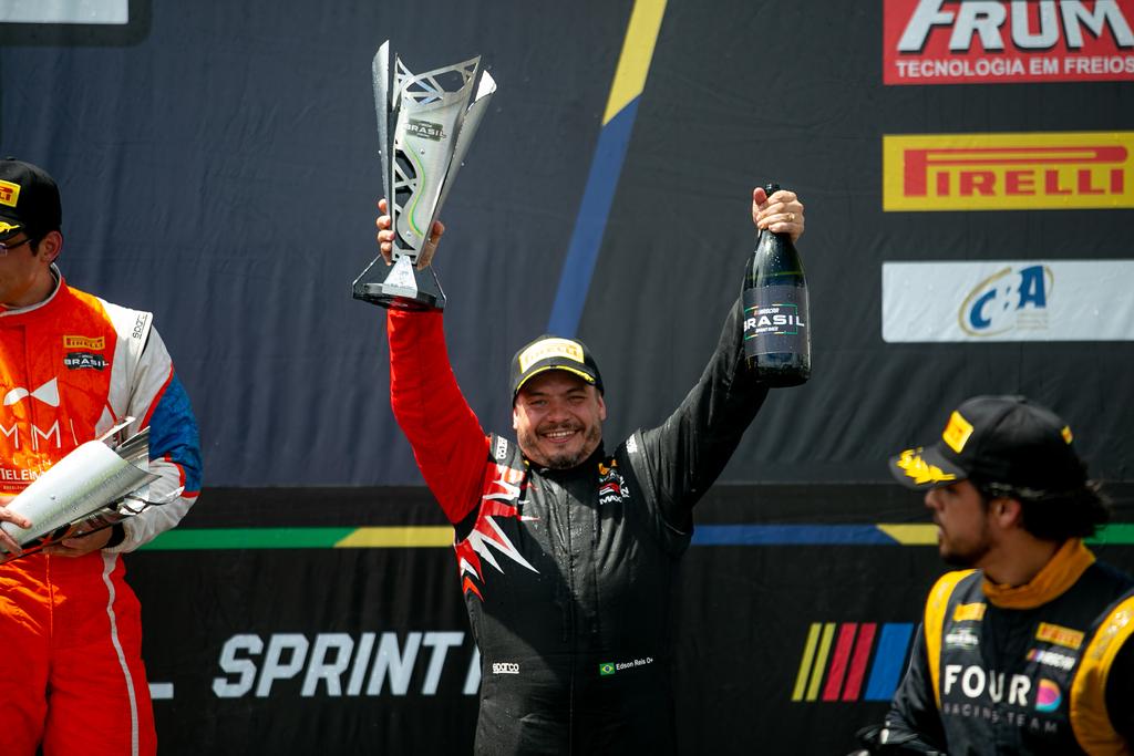 Edson garantiu a 3ª posição no Overall da NASCAR Brasil 2023 (Luciano Santos / SiGCom)