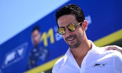 Lucas Di Grassi durante atividades do Mundial de Fórmula E (LAT)