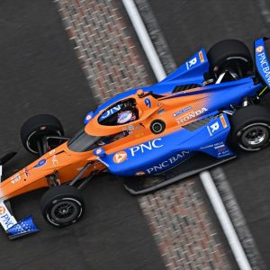 Carro de Scott Dixon no primeiro dia de treinos. Foto/ Resprodução: Walt Kuhn/ IndyCar