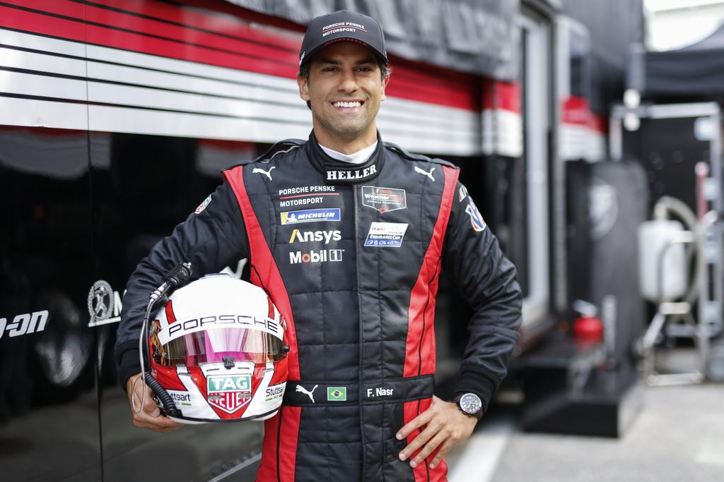 Felipe Nasr, piloto da Porsche Penske Motorsport, é patrocinado pela Stuttgart (Porsche Penske Motorsport/Jürgen Tap)