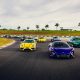 Carros do Eurobike Training Day durante a Parade Lap (Eurobike/Júnior Behrens)