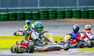 Gabriel Fernandes teve um bom kart para escalar o pelotão nas duas baterias (Foto: Leonardo Dias)