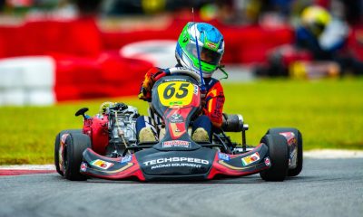 Gabriel Fernandes quer se manter na frente do Campeonato Carioca de Kart (Foto: Leonardo Dias)
