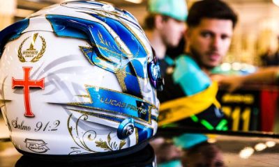 Lucas Freitas estreou novo capacete durante a 3ª etapa da temporada 2024 (Everton Eifert / Vanderley Soares)