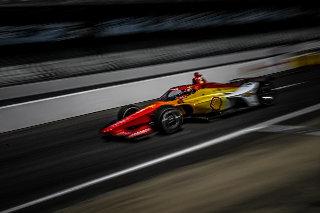 Josef Newgarden na classificação da indy 500. Foto/ Reprodução: Doug Mathews/ IndyCar