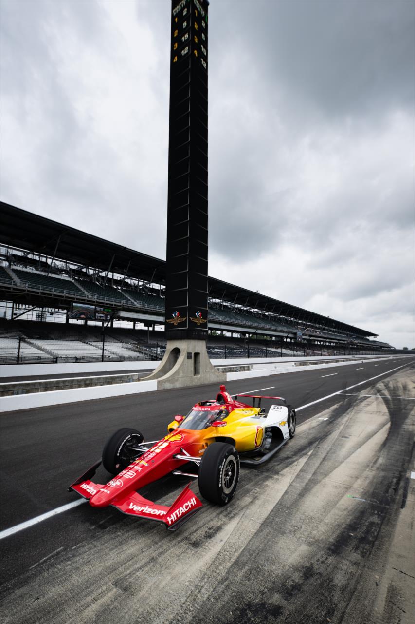 Josef Newgarden no Fast Friday. Foto/ Reprodução: Karl Zemlin/ IndyCar