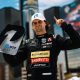 Colton Herta comemorando a pole em Detroit. Foto/ Reprodução: Joe Skibinski/ IndyCar