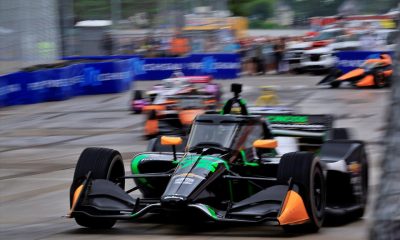 Agustin Canapino no GP de Detroit. Foto/ Reprodução: Paul Hurley/ IndyCar