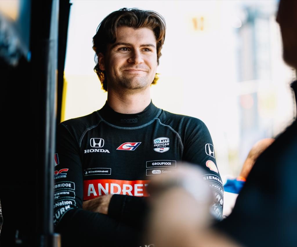 Colton Herta no GP Toronto. Foto/Reprodução: Joe Skibinski/IndyCar