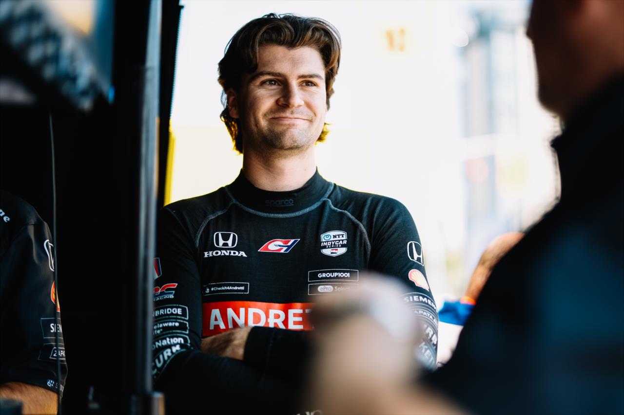 Colton Herta no GP Toronto. Foto/Reprodução: Joe Skibinski/IndyCar