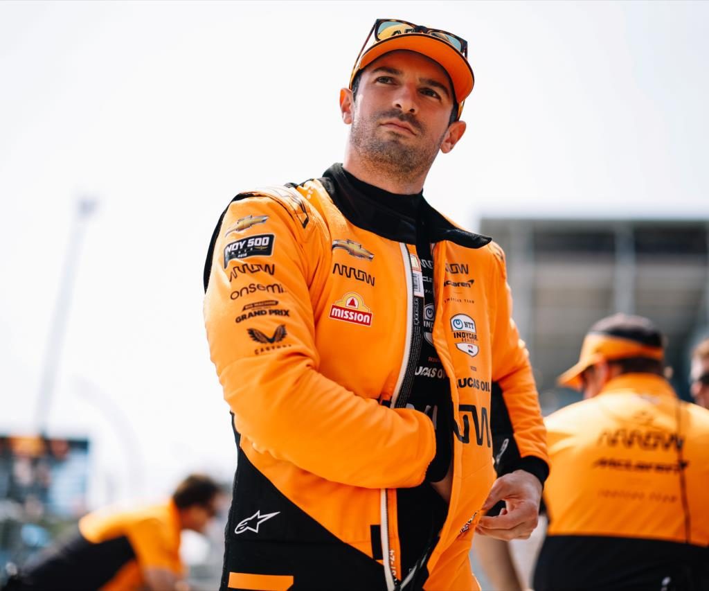 Alexander Rossi antes do Treino Livre 1 da Indy em Toronto. Foto/Reprodução: Joe Skibinski/ IndyCar