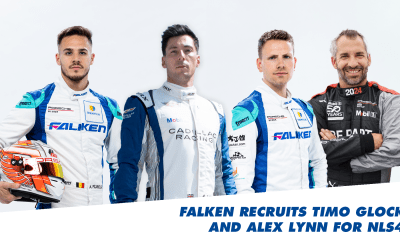 A Falken Motorsports anunciou nesta semana uma dupla de peso para a disputa da ROWE 6h ADAC Ruhr Cup: Timo Glock e Alex Lynn.