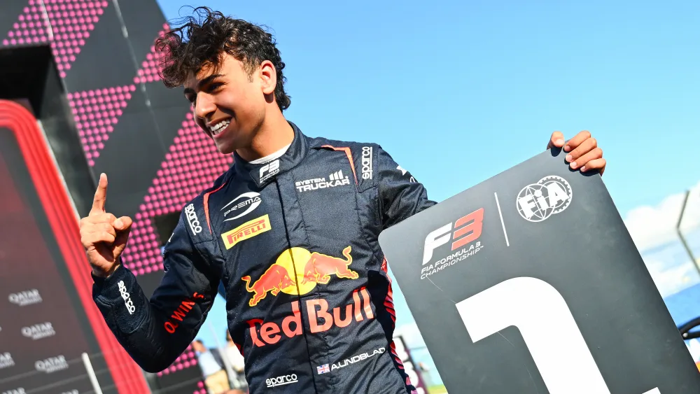Arvid Lindblad vence terceira corrida no ano