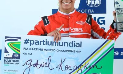 Gabriel Koenigkan ganhou o direito de disputar o Campeonato Mundial (Gilmar Rose)