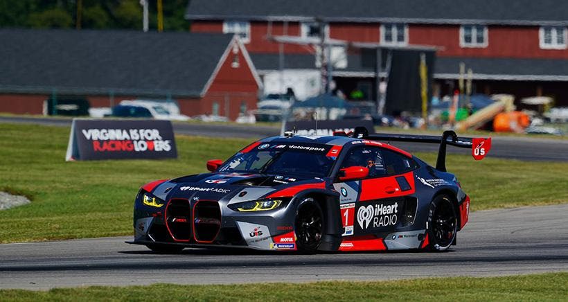 A equipe Paul Miller Racing iniciou o fim de semana do IMSA SportsCar Weekend em Road America com o pé direito, garantindo a pole position