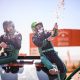 Budtikevitz e Lunardi comemoram ótimo resultado da Bulldog Racing no Sertões (Victor Eleutério/Fotop)