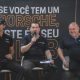 Felipe Nasr (à esquerda) e Maurizio Sala (direita) durante o encontro de geraçõe (YO! Studio/Porsche Club Brasil)