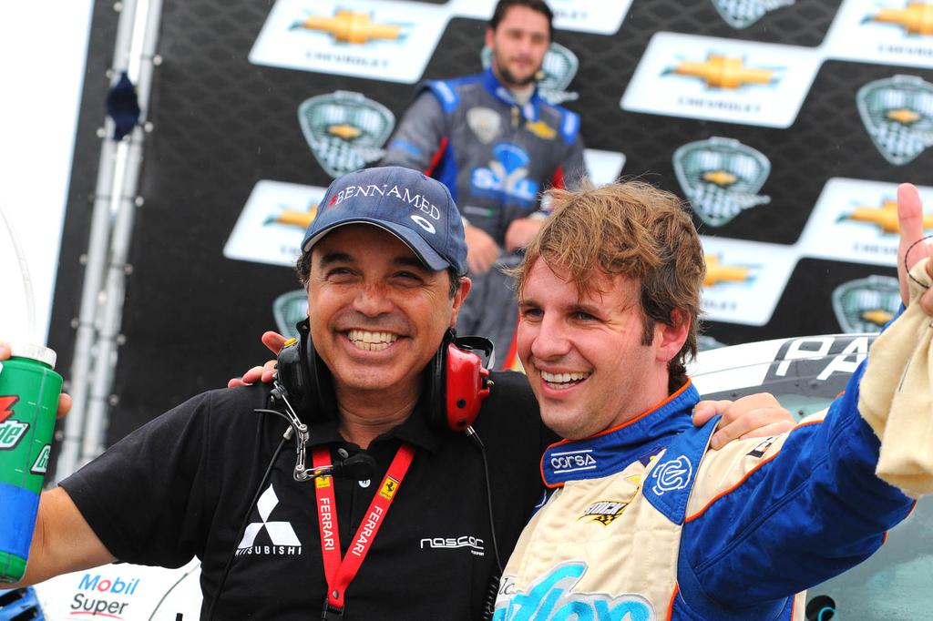 Aloysio Andrade Filho (à esq.) foi piloto e chefe de equipe na Stock Car (Fernanda Freixosa/Vicar)