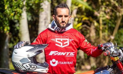 Nascido em São Roque de Canaã (ES), Volpi defende a Fantic Racing Brasil (Mateus Pereira)