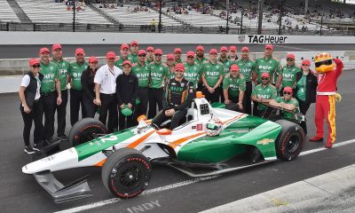 Kyle Kaiser após conquistar a classificação para a Indy 50 em 2019. Fot/Reprodução: IndyCar