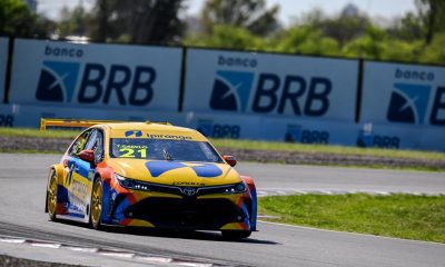 Thiago Camilo foi o autor da volta mais rápida desta sexta-feira em Buenos Aires (Duda Bairros/Stock Car)