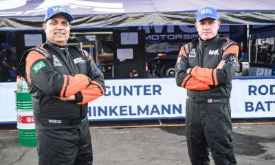 Piloto Gunter Hinkelmann e navegador Weidner Moreira (Victor Eleutério / Fotop)
