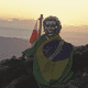 Busto de Senna no Monte Fuji (Senna Brands)