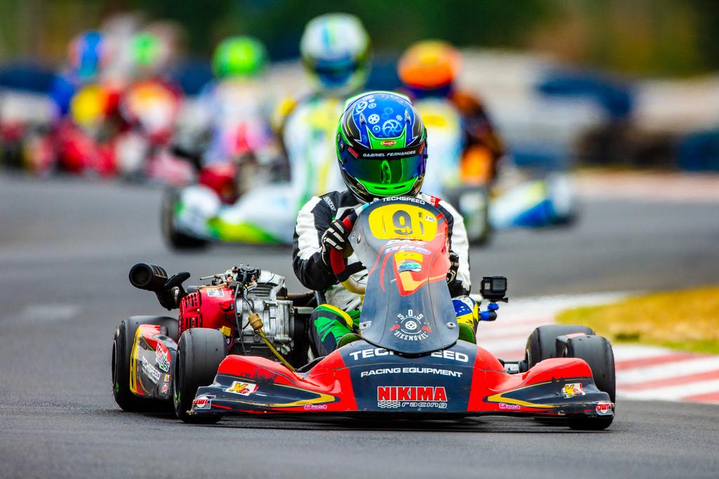 Gabriel Fernandes venceu a primeira corrida da F4 Graduados (Foto: Leonardo Dias)