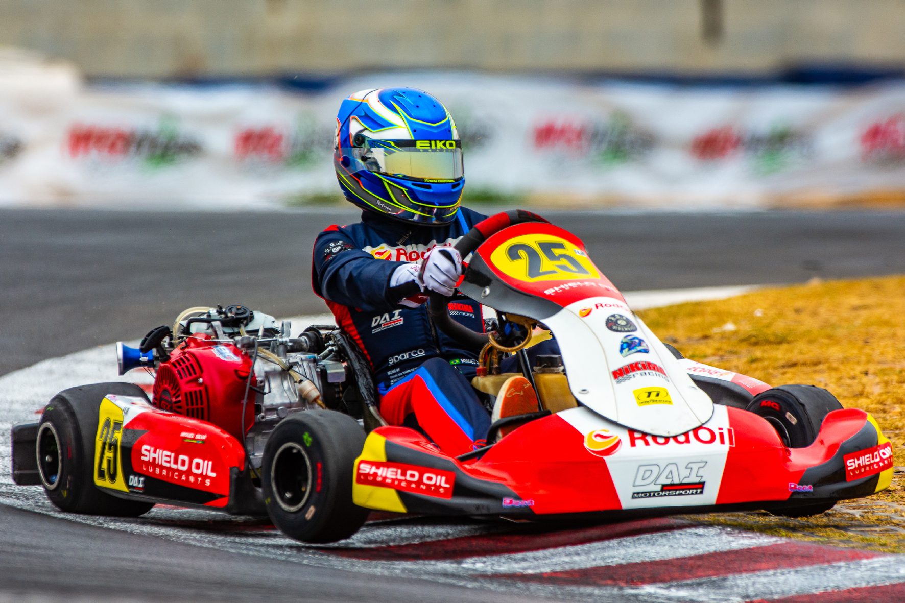 Miguel Silva foi o melhor piloto da Techspeed na F4 Júnior (Foto: Leonardo Dias)