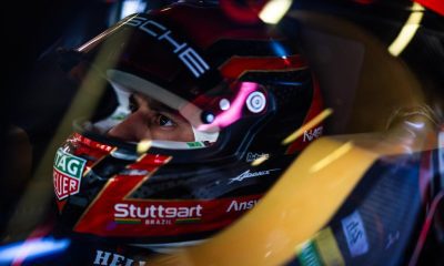 Felipe Nasr leva o nome da Stuttgart Porsche no capacete desde 2023 (DPPI/FIA WEC)