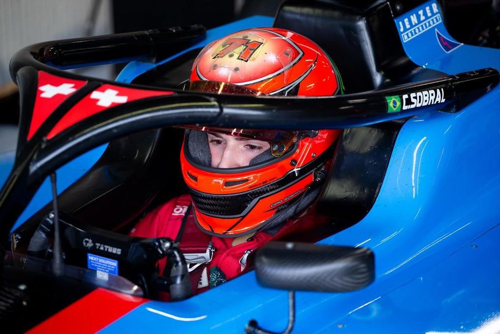 O maranhense Ciro Sobral realizou treinos no Autódromo de Monza, na Itália. (Divulgação)
