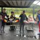 Bruno Souza, o preparador Ribeiro e Bernardo Haydn em Aldeia da Serra (Concept Kart)