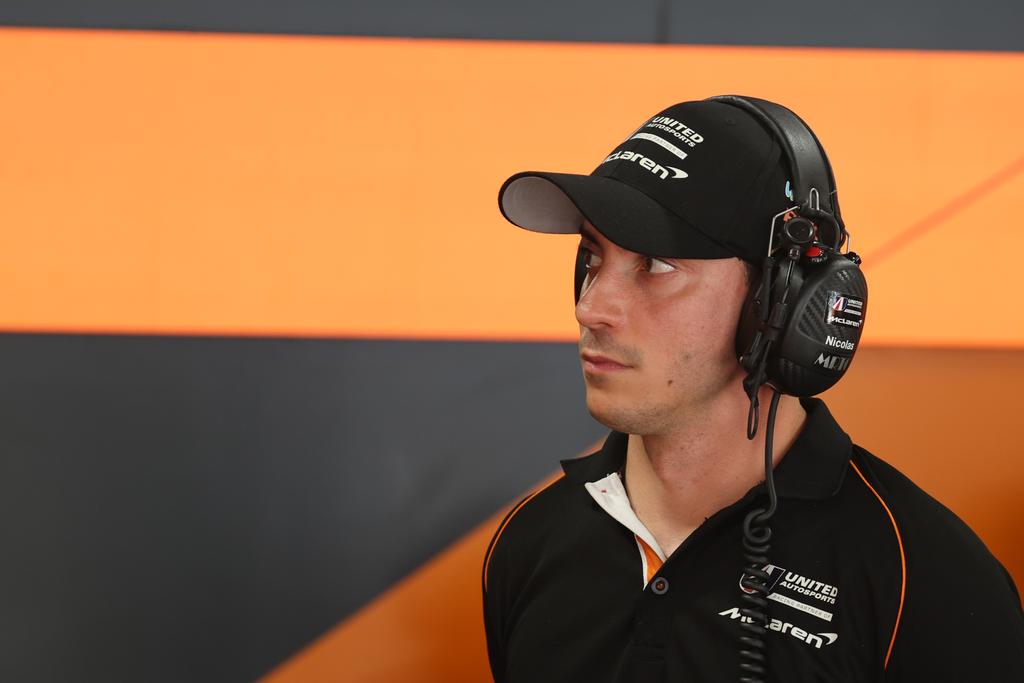 Nicolas está contente com desempenho do carro (United Autosports)