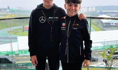 Rafael e Guilherme em Interlagos (KMCom / Divulgação)
