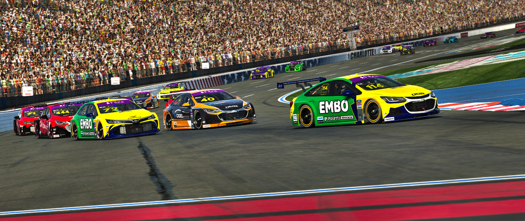 Corrida da PRO no Roval de Charlotte entregou tudo com desfecho surpreendente (IRB Esports)