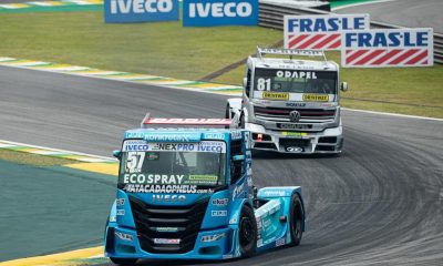 Fornecedora oficial desde 2021, Fras-le estreia no traçado de 3.330 metros (Duda Bairros/Copa Truck)