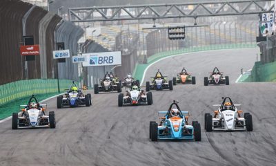 Largada da Fórmula eVolution em Interlagos (Humberto da Silva)