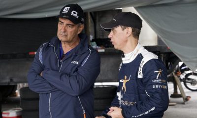 O experiente Renato Marlia com o piloto Fernando Lopes (Divulgação / Sampaio Jr)