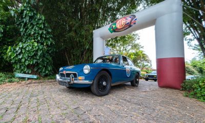 MG B larga na Pousada do Quilombo para o Rally de Campos do Jordão de 2023 (Guazzi Images/MG Club do Brasil)