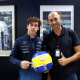 Foto divulgação | Franco Colapinto, piloto da Williams, e Fernando Yunes, Vice-presidente Sênior e Líder do Mercado Livre no Brasil