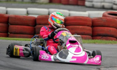 Manu Clauset tem a meta de subir ao pódio no Brasileiro de Rotax (Foto: Divulgação)