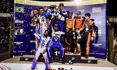 Pódio da Endurance F4 Geral (Fábio Oliveira / Divulgação)
